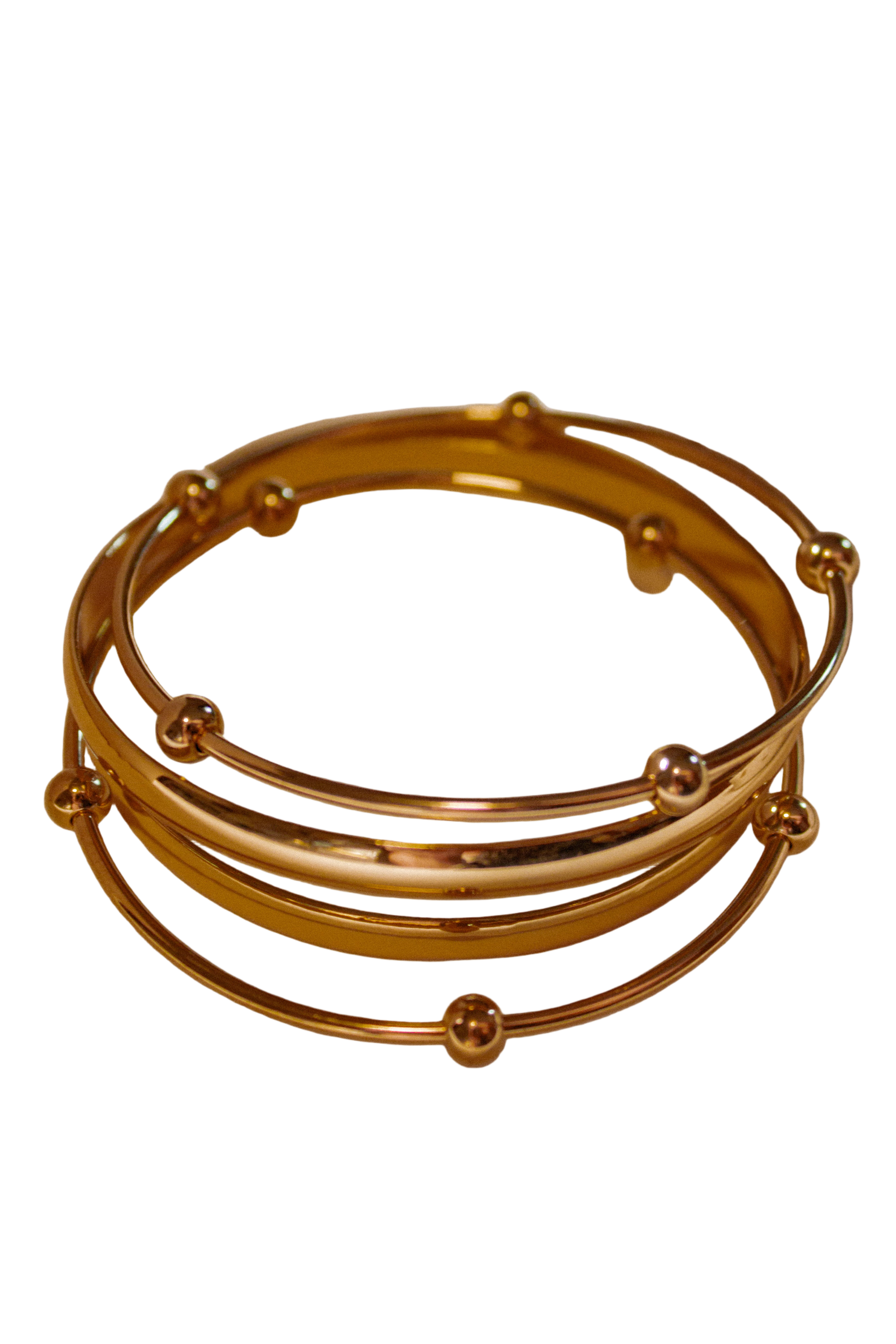 Textura bangle set