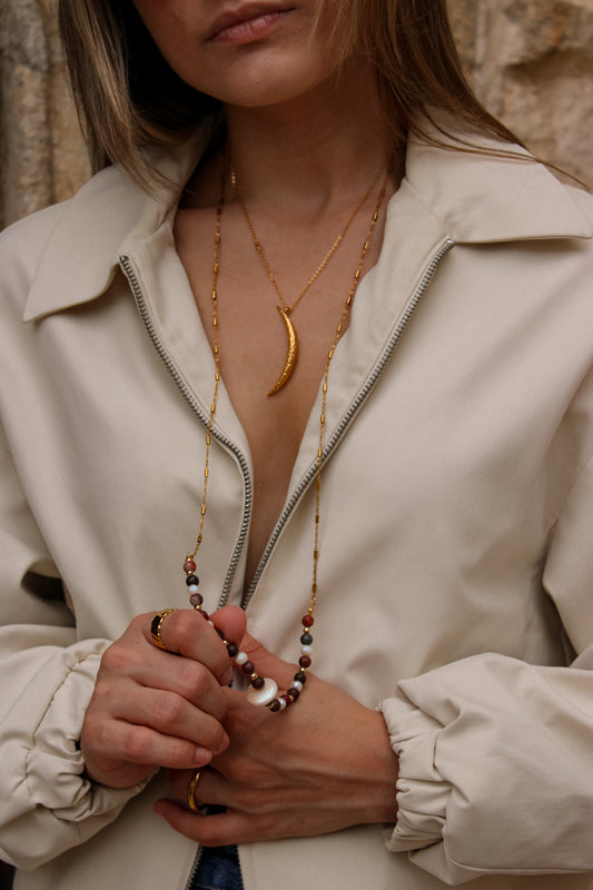 Sendero Long necklace