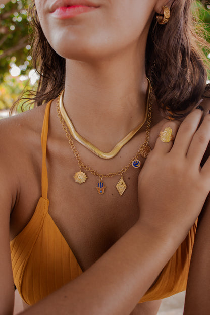 Hamsa Hand ring