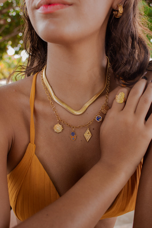 Hamsa Hand ring