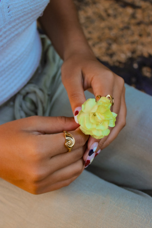 Baby Shell ring