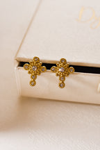 Sparkling Cross earrings
