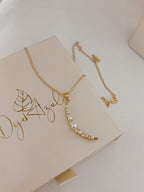 Pearly Moon necklace (GF)