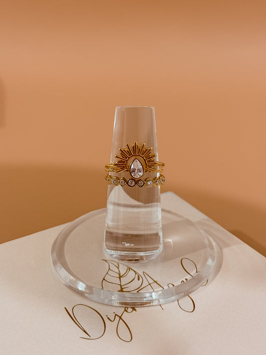 Astro Zirconia Ring Set
