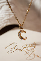 Shiny Moon necklace