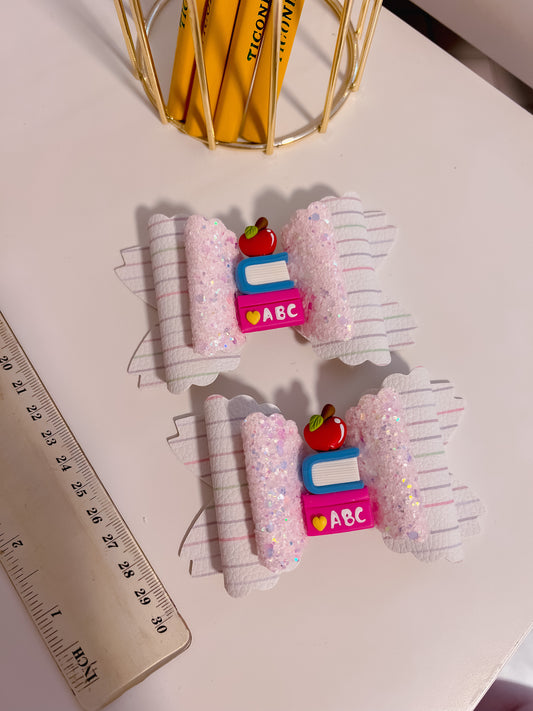 Pink ABC piggie set