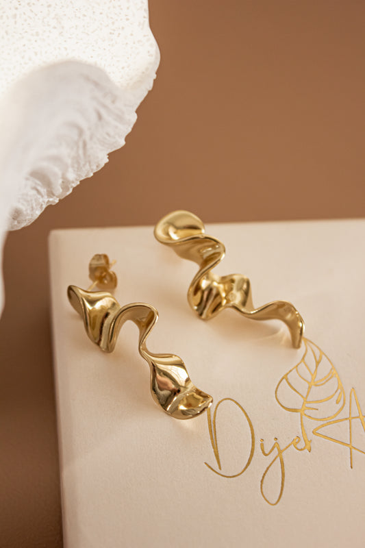 Vesta earrings (GF)