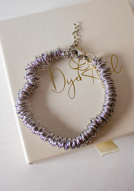 Silver bracelet