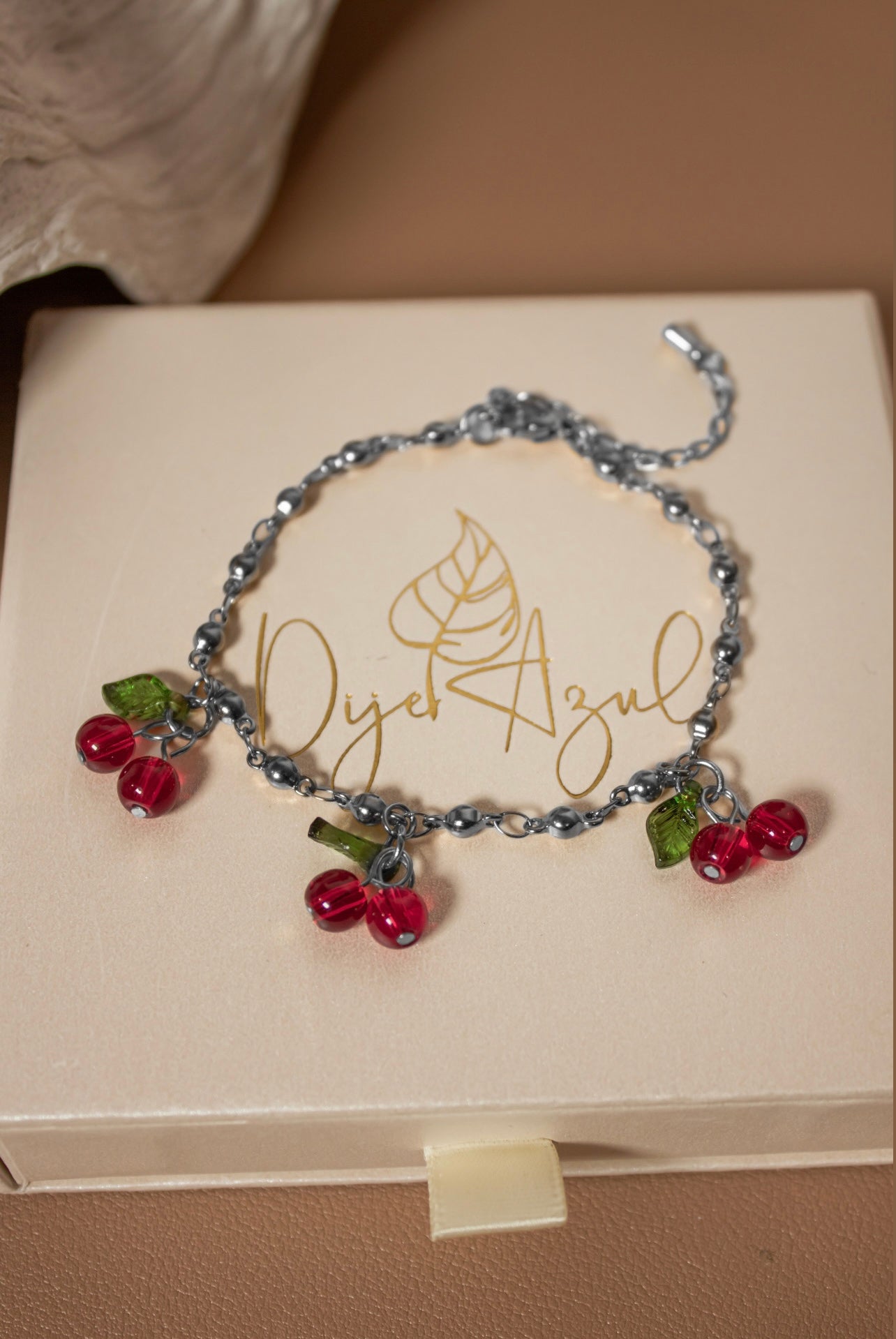 Cherry bracelet