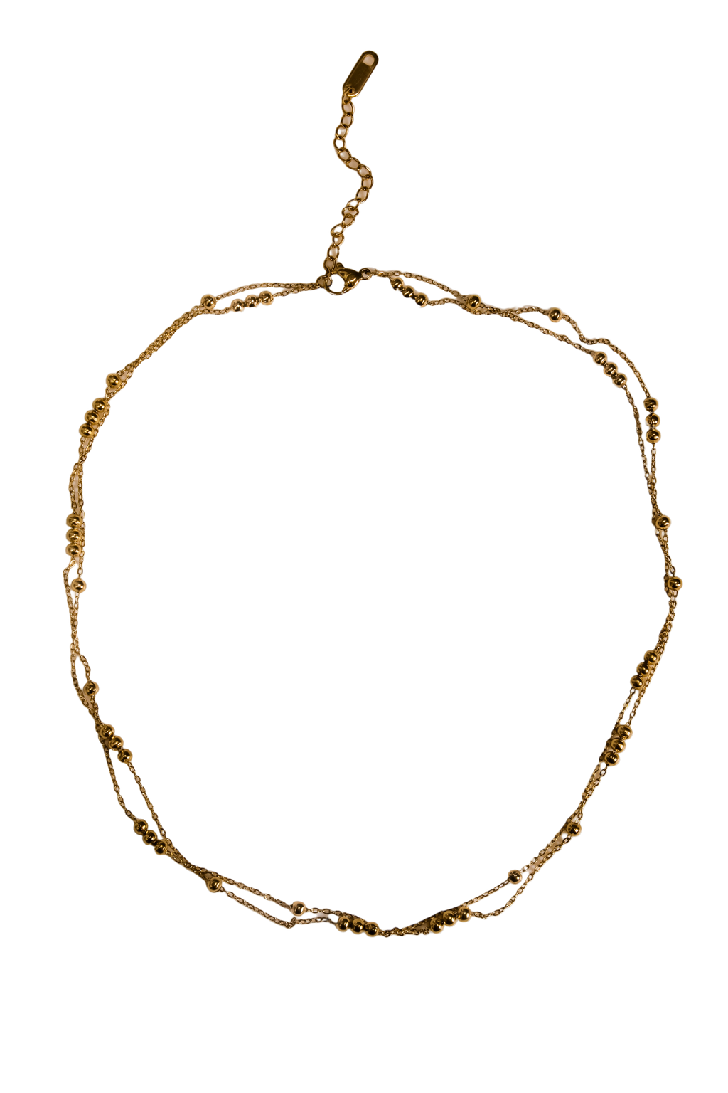 Double Gold necklace