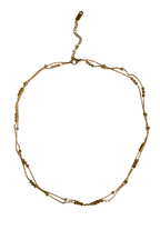 Double Gold necklace