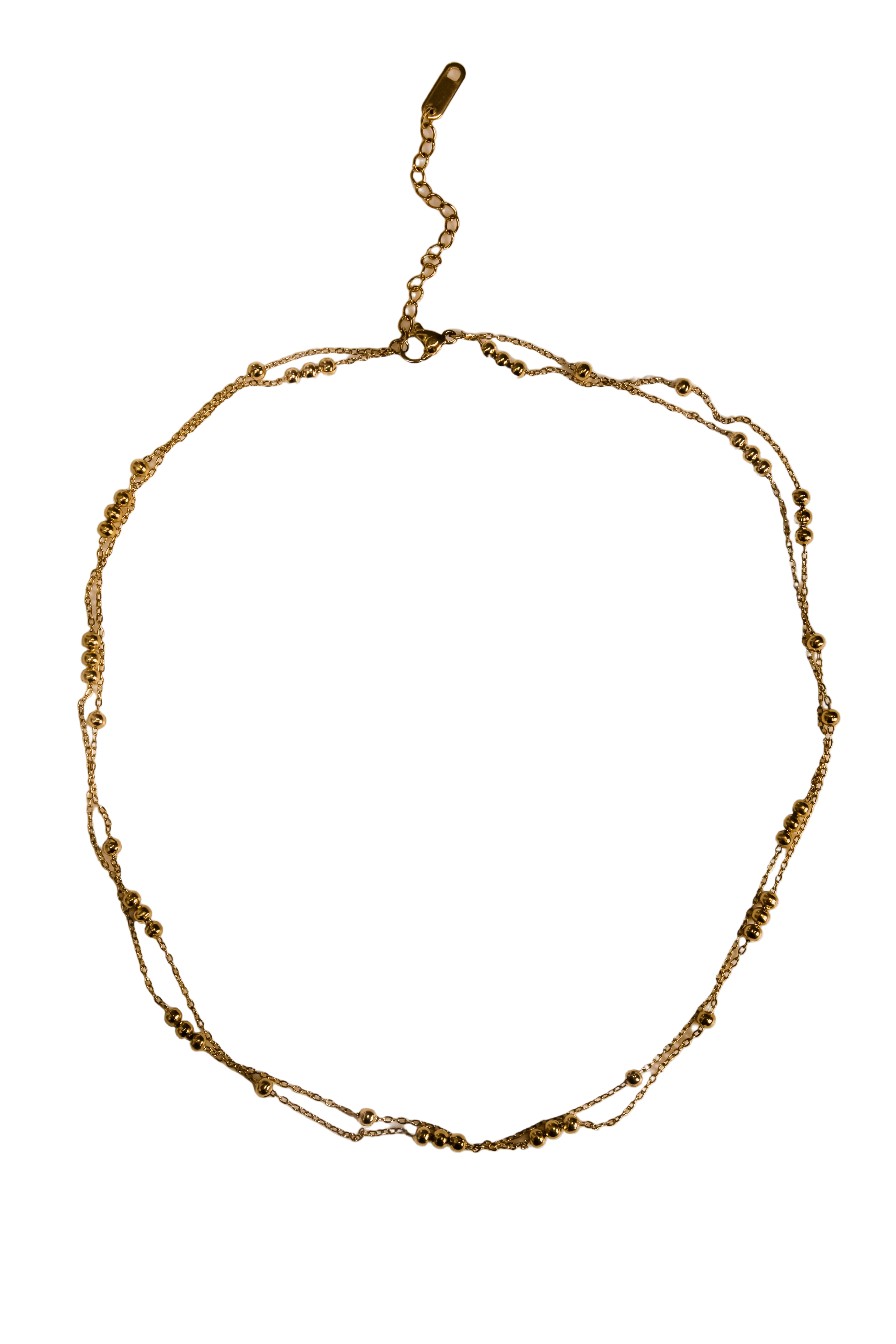 Double Gold necklace