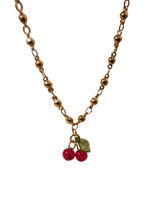 Cherry necklace