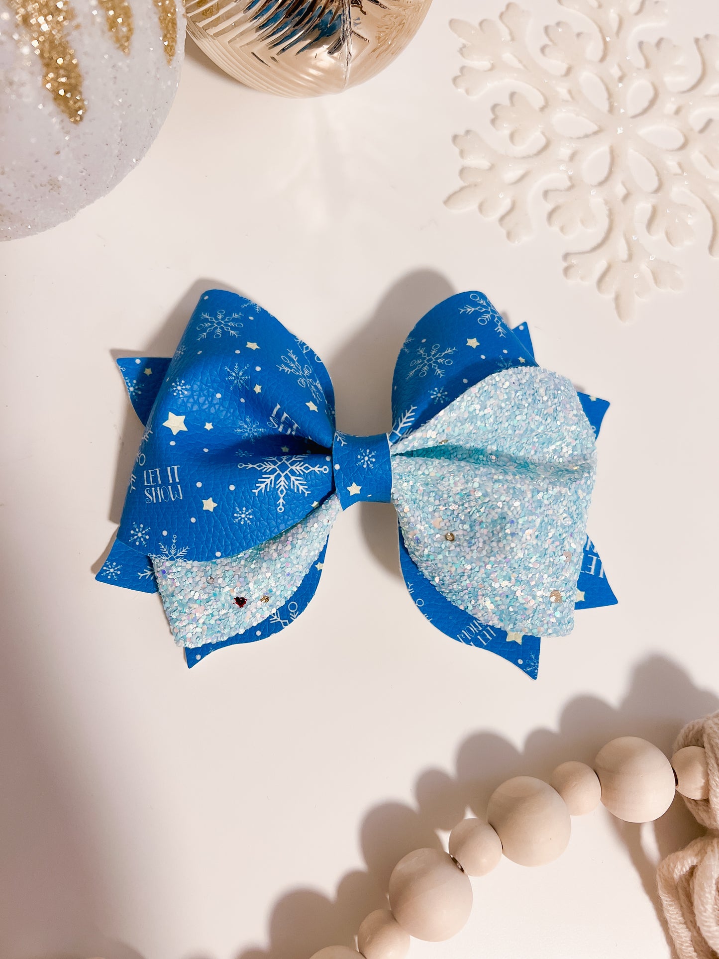 Let it Snow bow