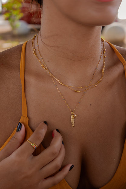 Koa Fish necklace