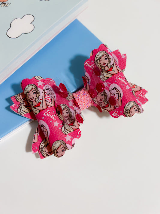 ILY Barbie bow