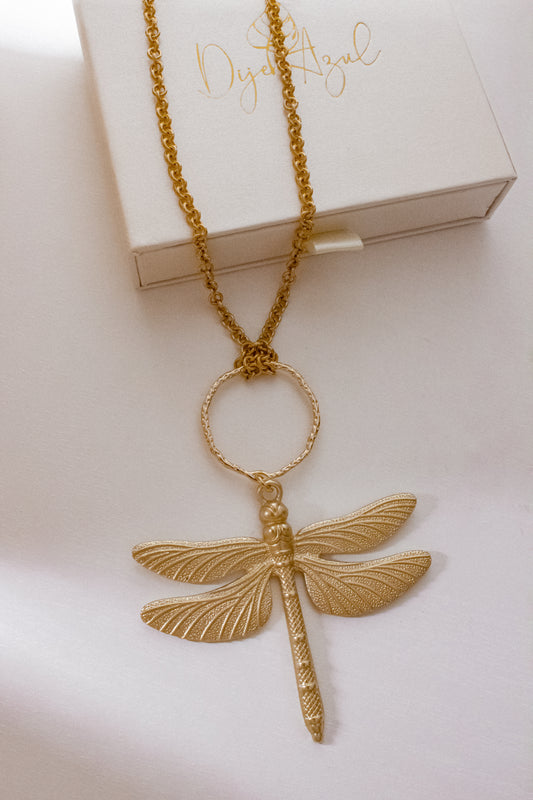 Dragonfly Long necklace