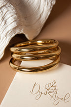 Bold Gold Bangles