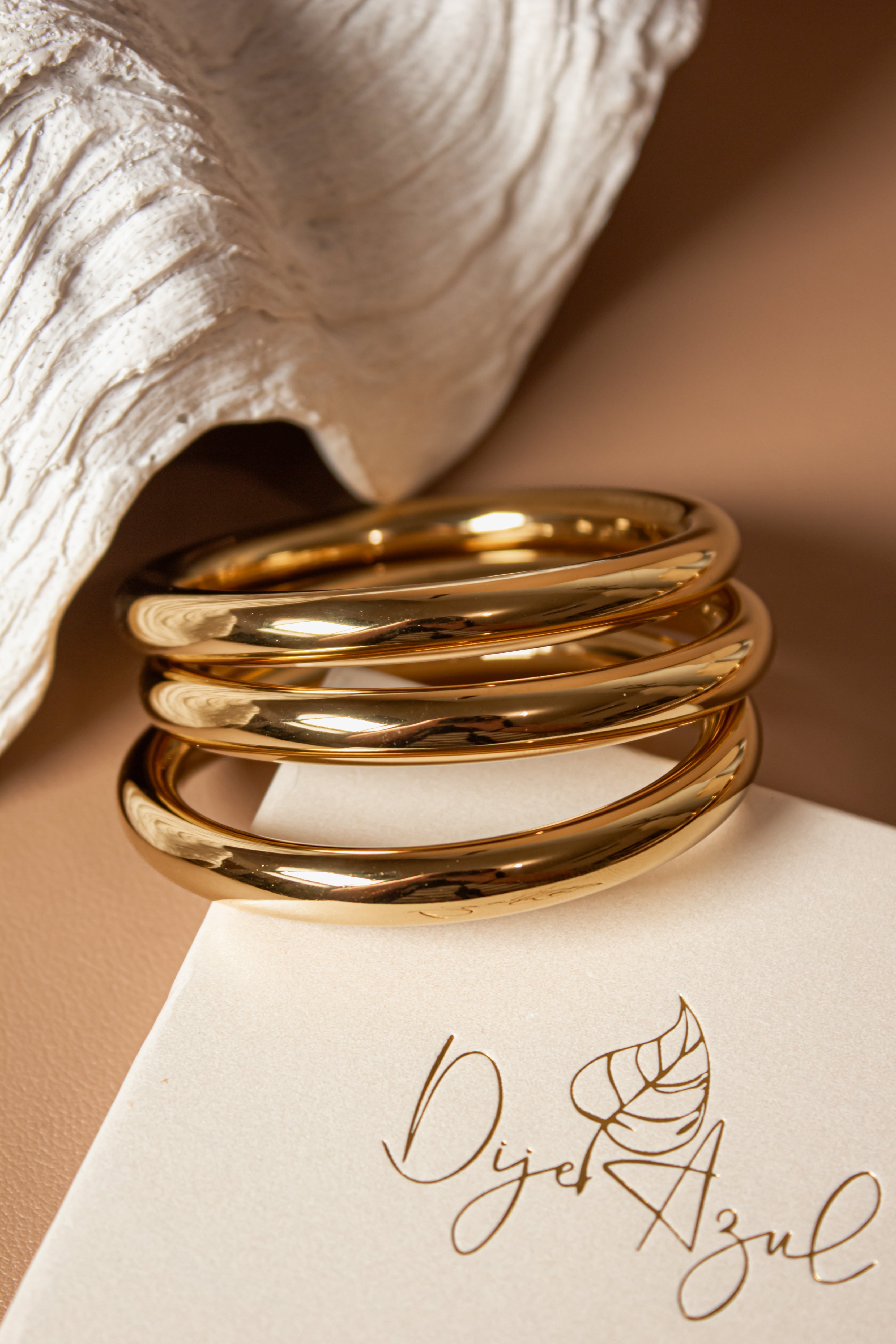 Bold Gold Bangles
