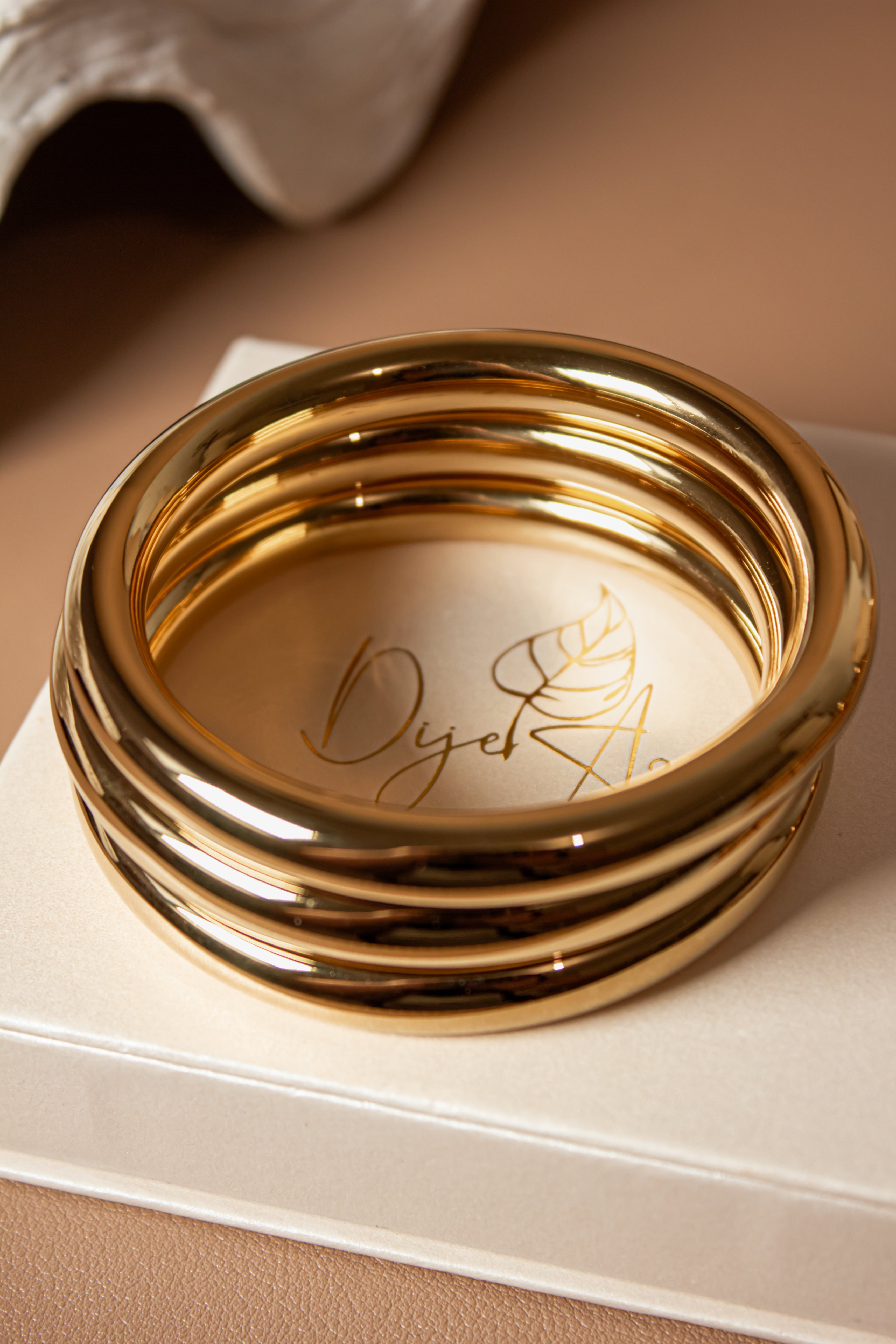 Bold Gold Bangles