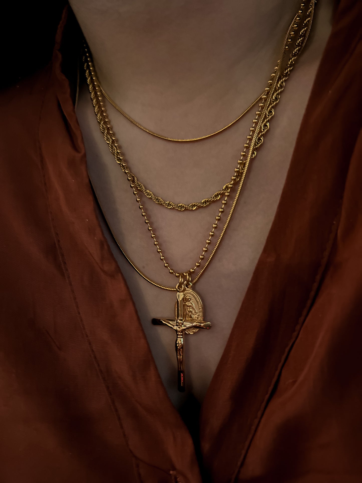 Cross Charm necklace