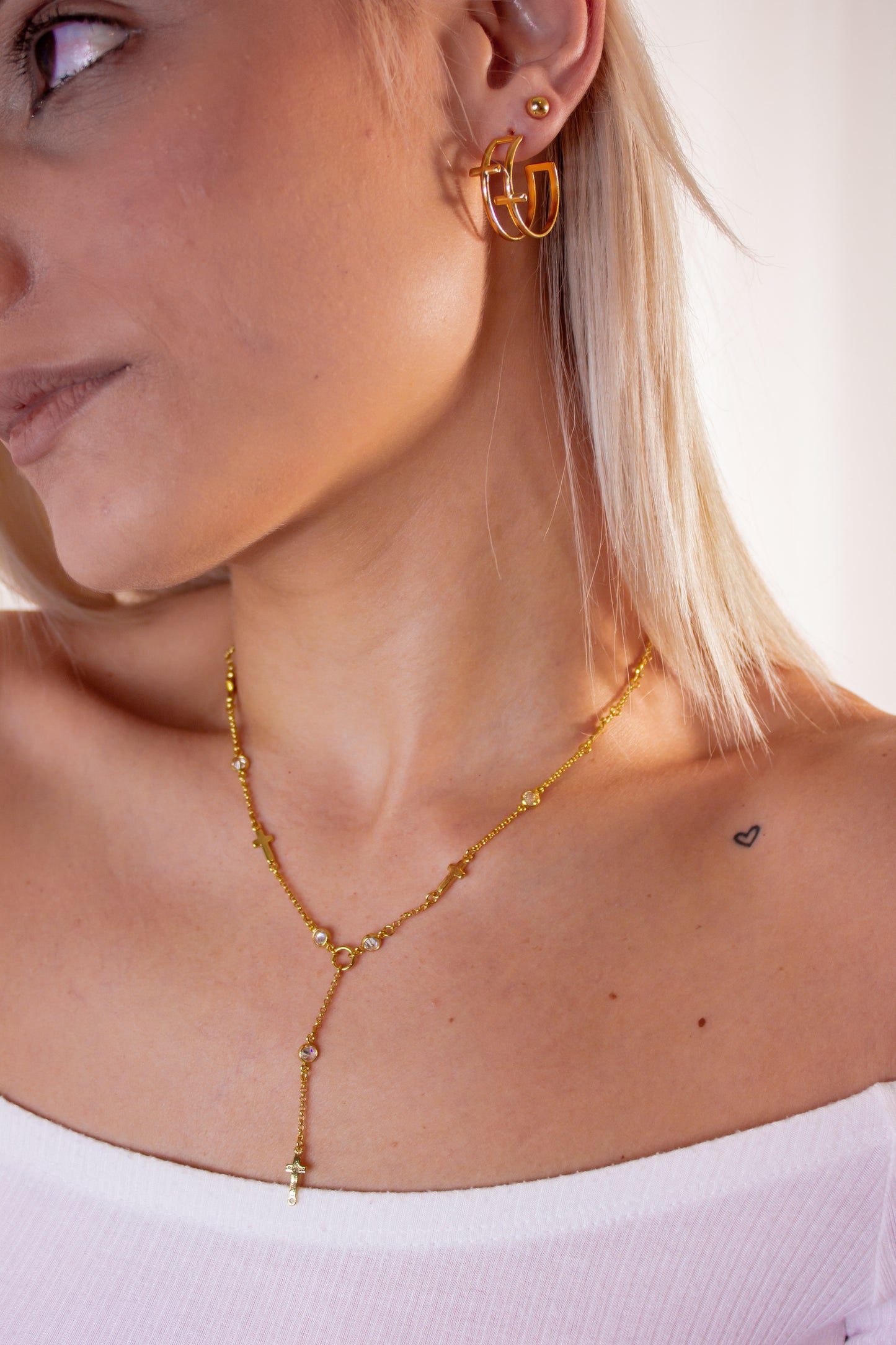 Double Cross hoops