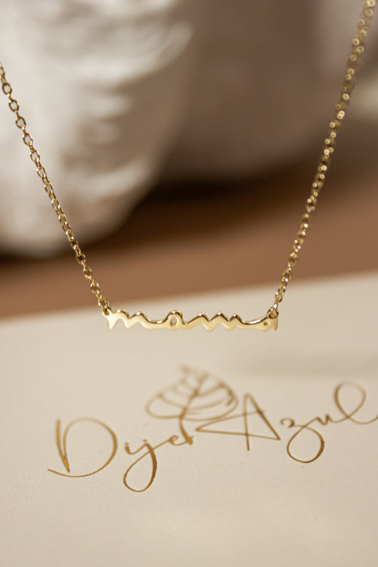 Mama necklace (Gold or Silver)