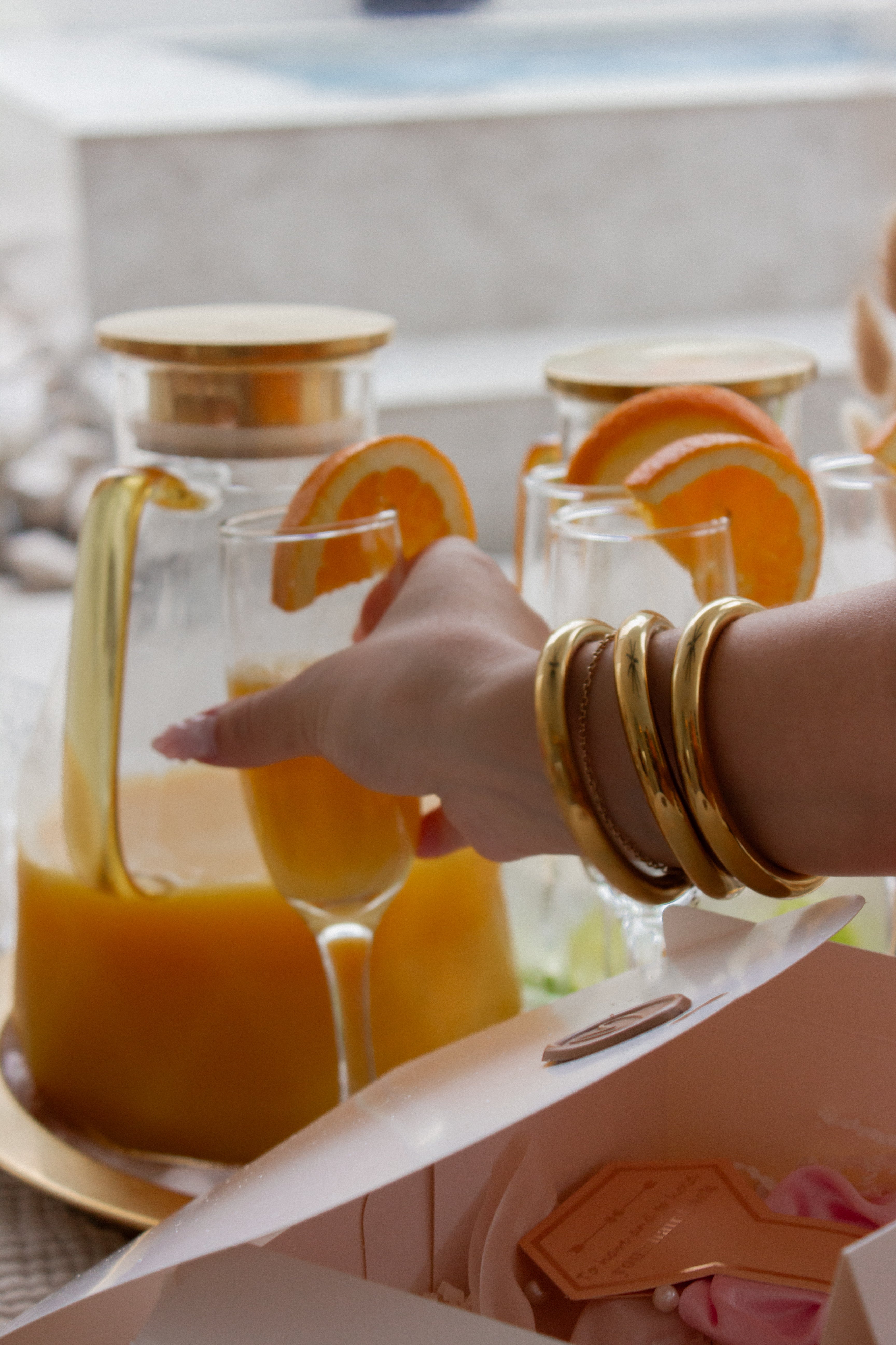 Bold Gold Bangles