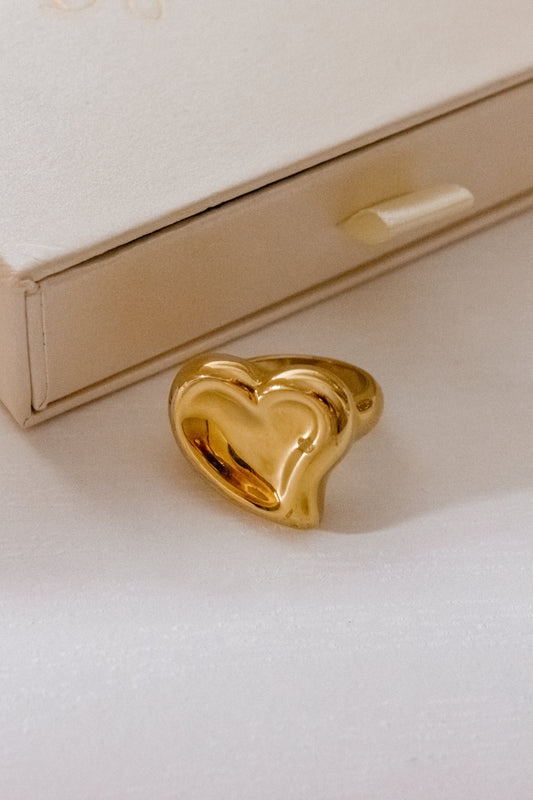 Bold Heart ring