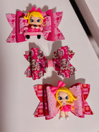 ILY Barbie bow