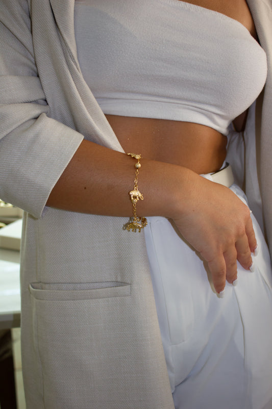 Elephant bracelet (GF)