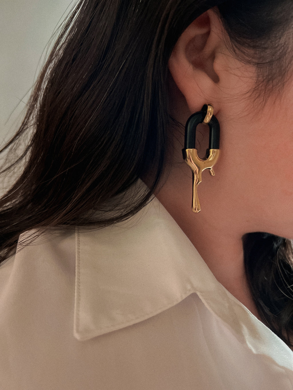Bold Dripping earrings