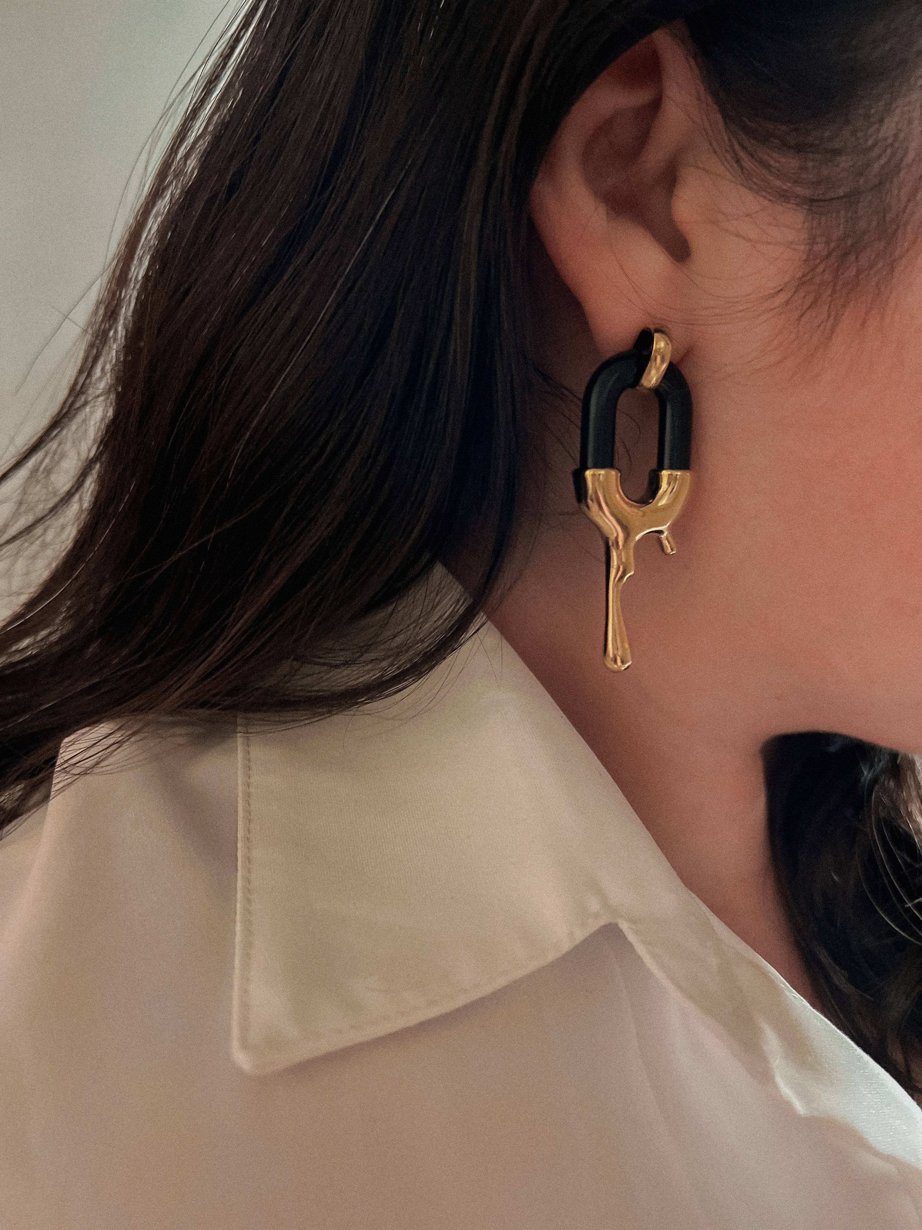 Bold Dripping earrings