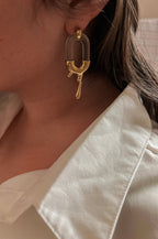 Bold Dripping earrings