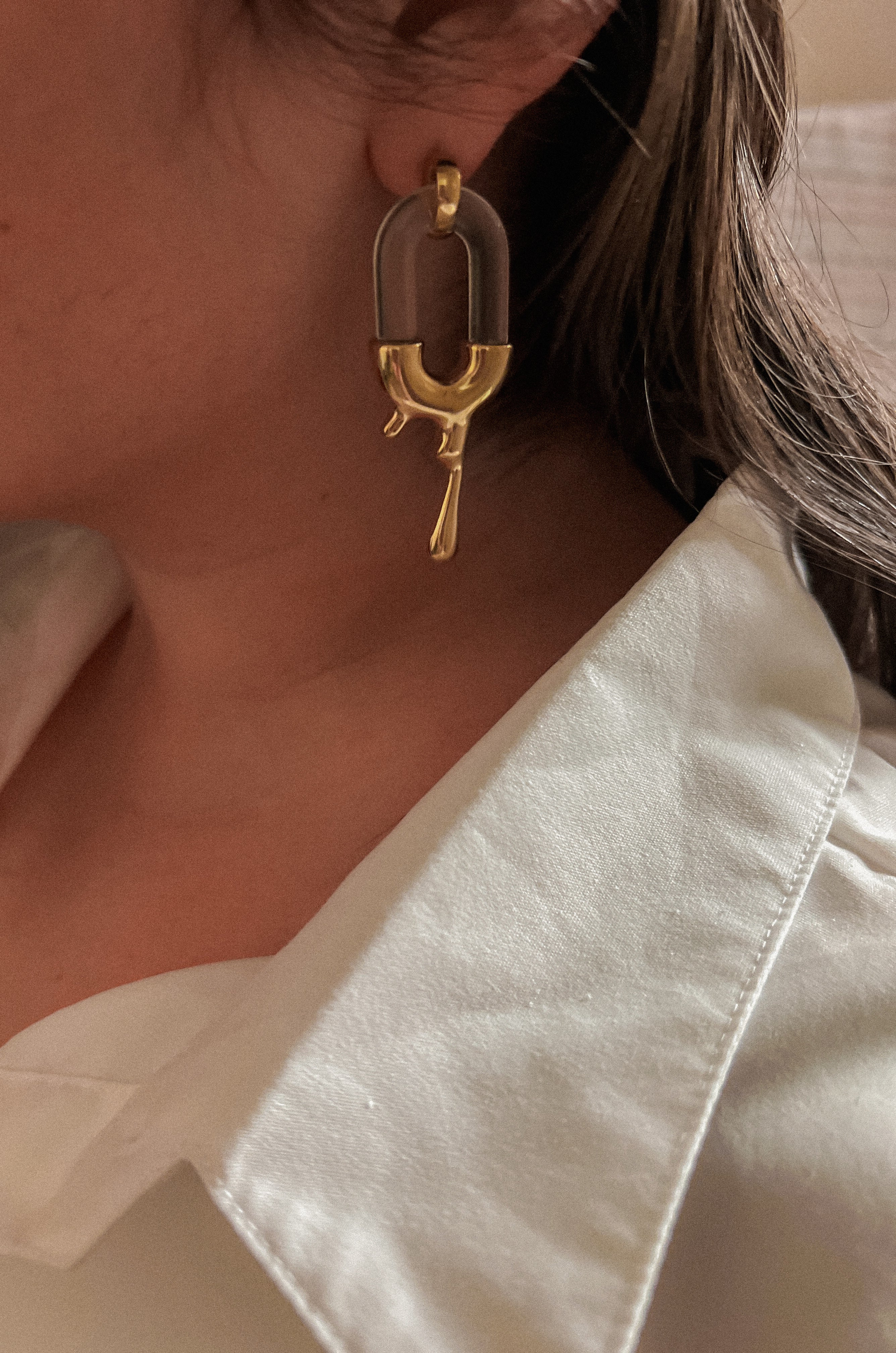 Bold Dripping earrings
