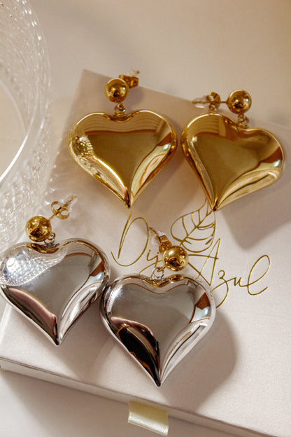 Statement Heart earrings