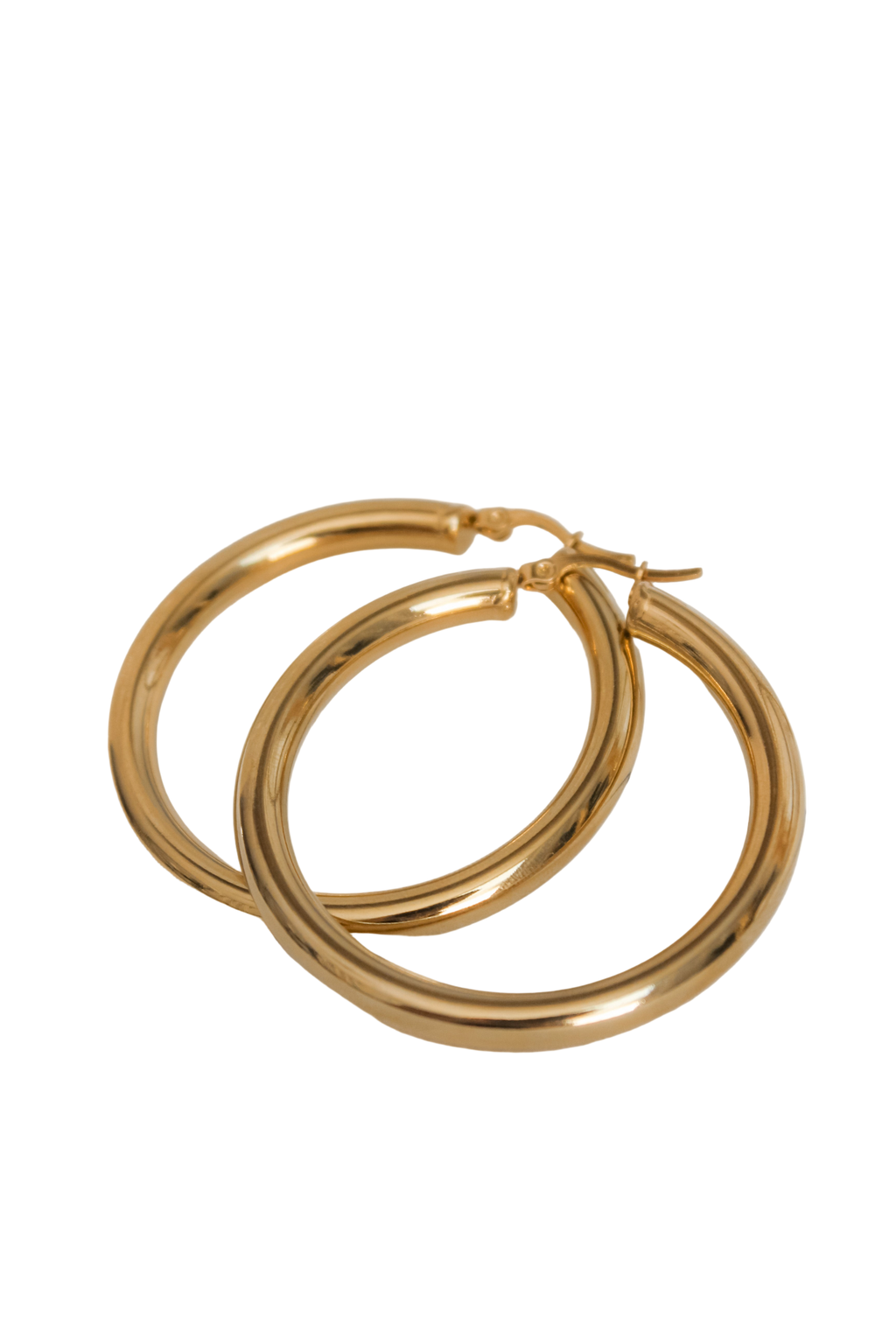 Chunky hoops earrings