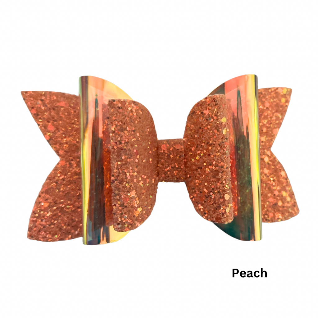 Glitter bow