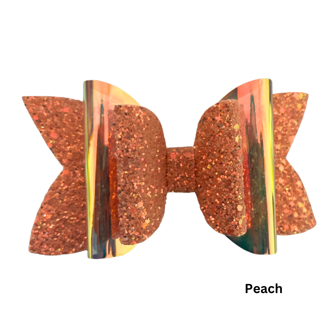 Glitter bow