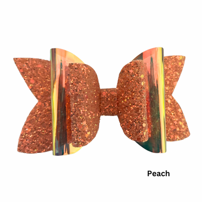 Glitter bow