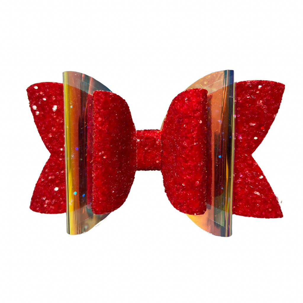 Glitter bow
