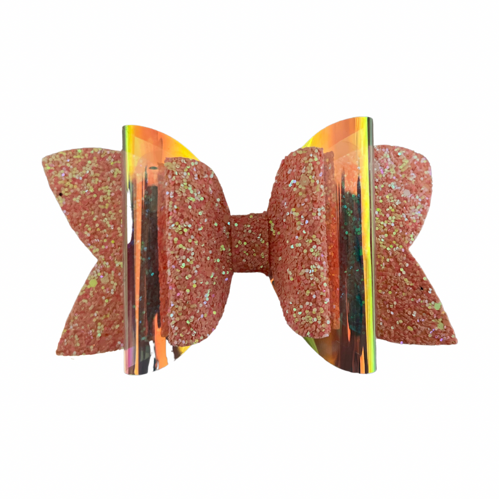 Glitter bow