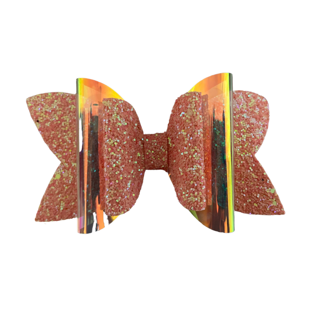 Glitter bow