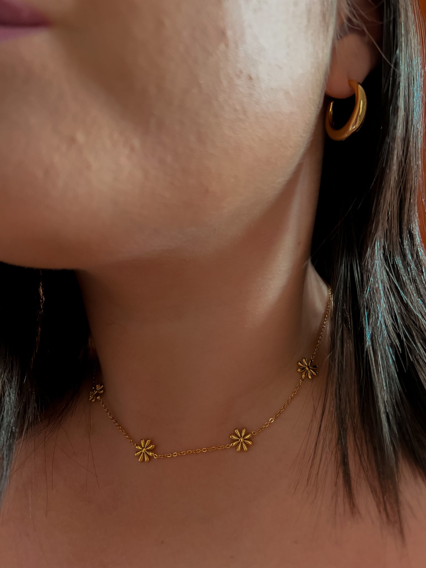 Flor Dorada necklace