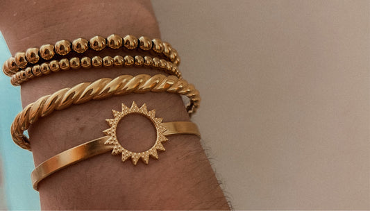 Golden Beads bracelets