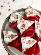 Retro Christmas bow