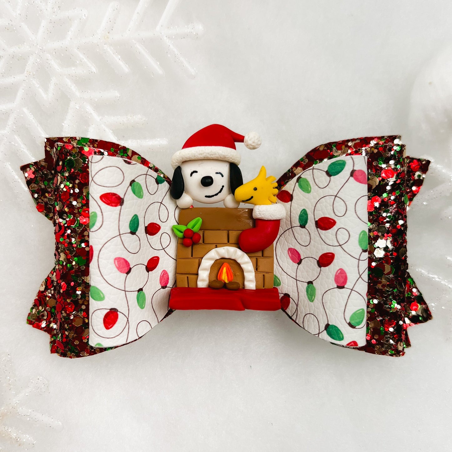 Merry Snoopy bow
