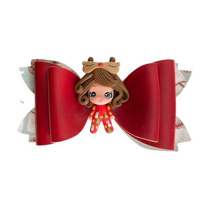 Milk & Cookies bow