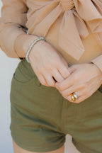 Silver bracelet
