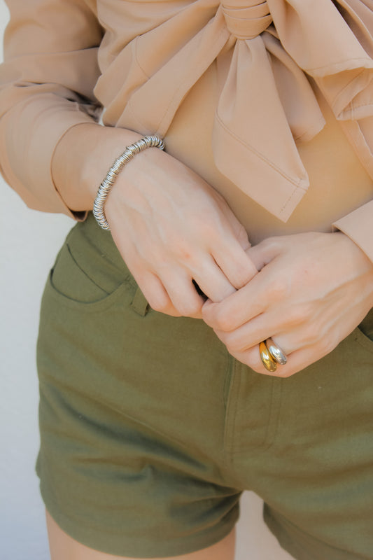 Silver bracelet